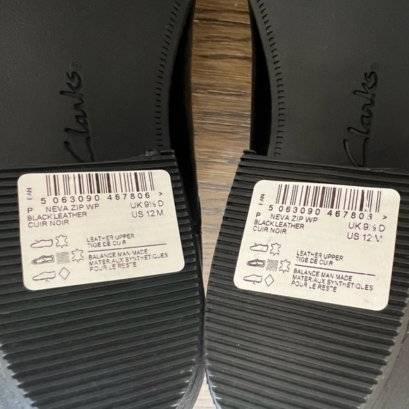 Clark’s Neva Zip Waterproof Ankle Boots. - Picture 7 of 7